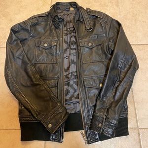 H&M leather jacket